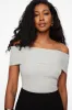 Fold Over Off Shoulder Top sold by Dynamite