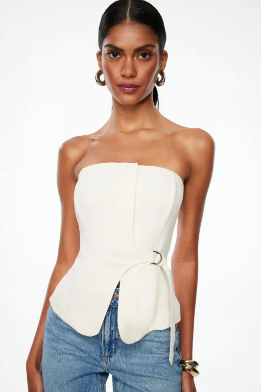 Buckle Tube Top sold by Dynamite