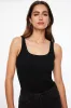 Tayla Ribbed Scoop Tank Top sold by Dynamite