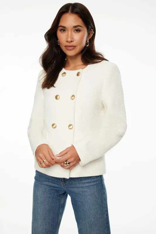Double Breasted Tweed Blazer sold by Dynamite