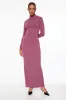 Sheer Mock Neck Maxi Dress sold by Dynamite