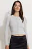 Heavenlyarn™ Crewneck Cardigan sold by Dynamite