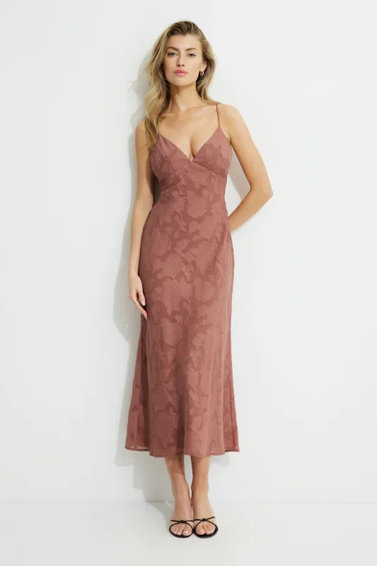 Sage Maxi Slip Dress sold by Dynamite
