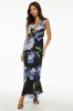 Deep Cowl Neck Maxi Dress sold by Dynamite