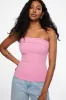 Aubree Crepe Tube Top sold by Dynamite