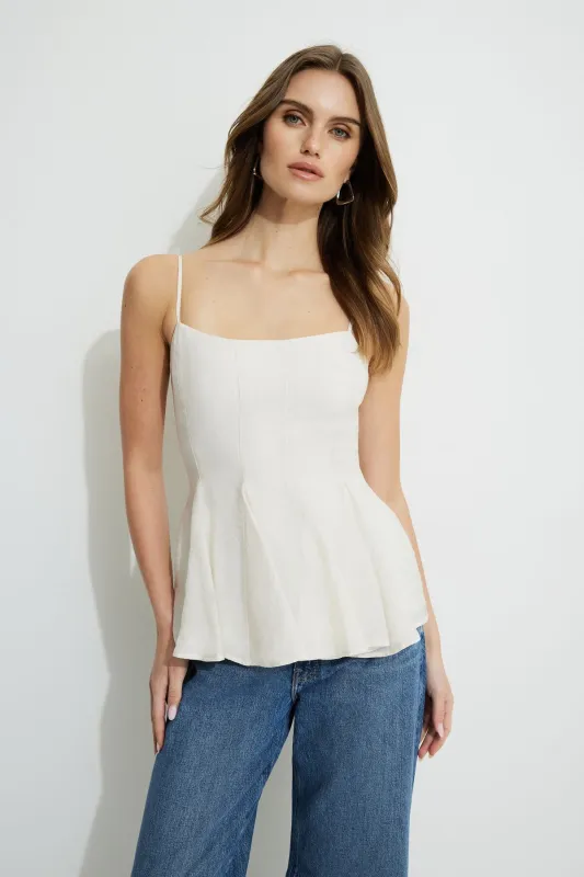 Peplum Tank Top sold by Dynamite