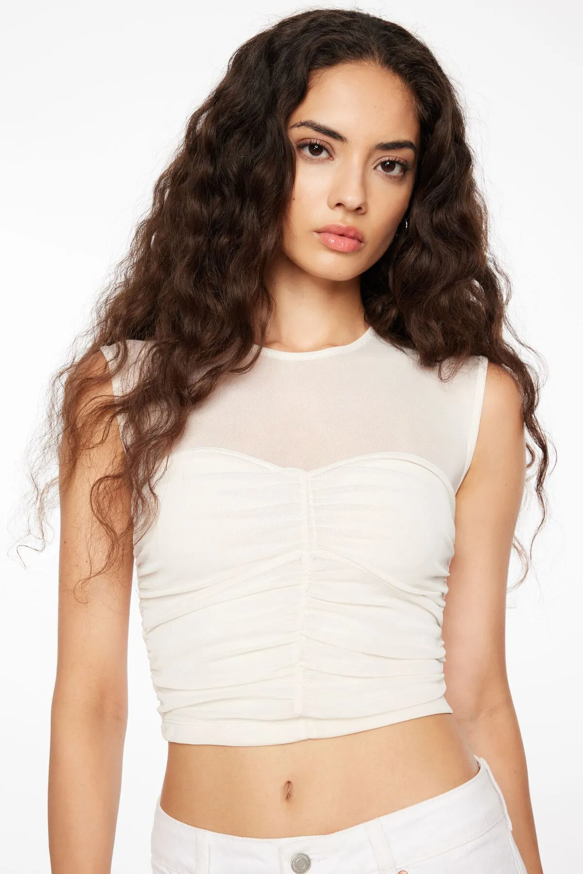 Mesh Bustier Top sold by Dynamite