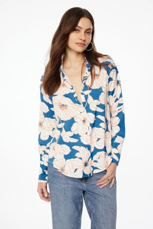 Long Sleeve Shirt With Big Cuffs sold by Dynamite