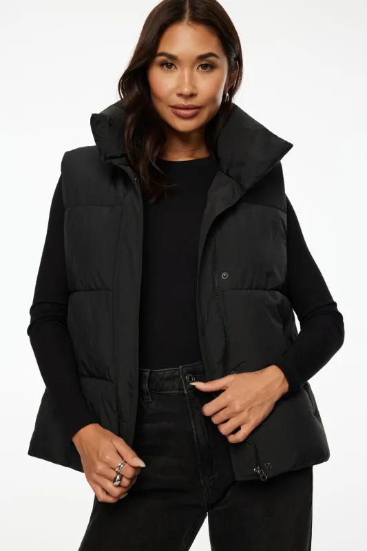 Quilted Puffer Vest sold by Dynamite