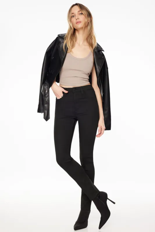 Kate Ultimate Black Skinny Jeans sold by Dynamite