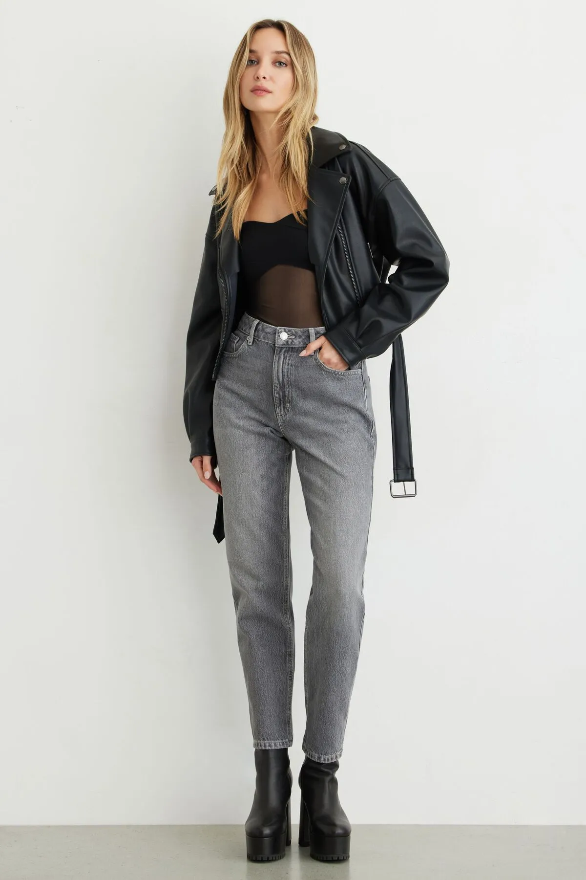 Claudia Mom Jeans sold by Dynamite