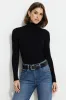Button Cuff Turtleneck Sweater sold by Dynamite