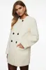 Bouclé Double Breasted Coat sold by Dynamite