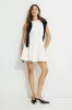 Kerina Flared Ponte Mini Dress sold by Dynamite