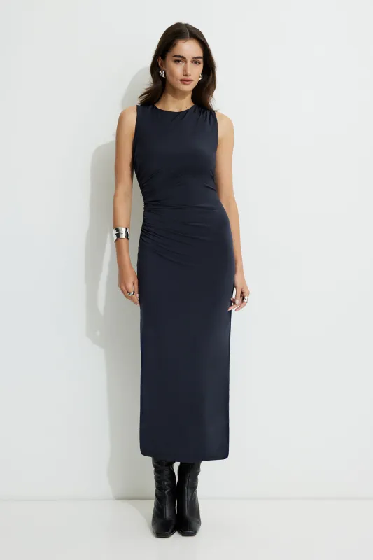 Draped Sculpt Maxi Dress sold by Dynamite