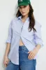 Sutton Striped Oxford Shirt sold by Dynamite