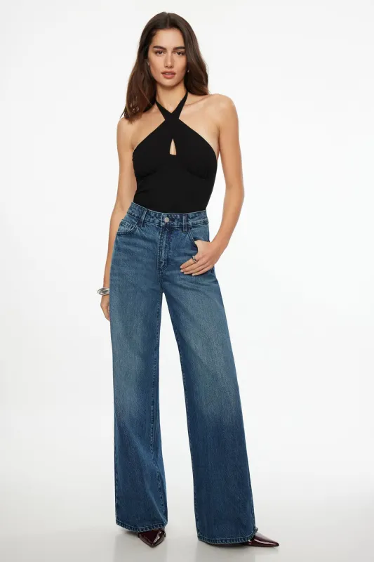 Chloe Ultra Wide Leg Jeans sold by Dynamite