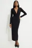 Deep V Maxi Dress sold by Dynamite