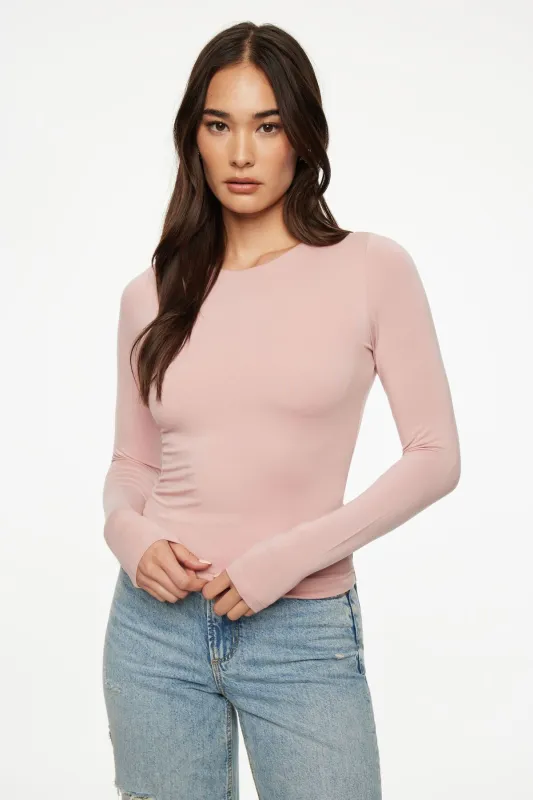 Kyla Jersey Long Sleeve T Shirt sold by Dynamite