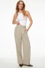 Pleated Pinstripe Wide Leg Pants sold by Dynamite