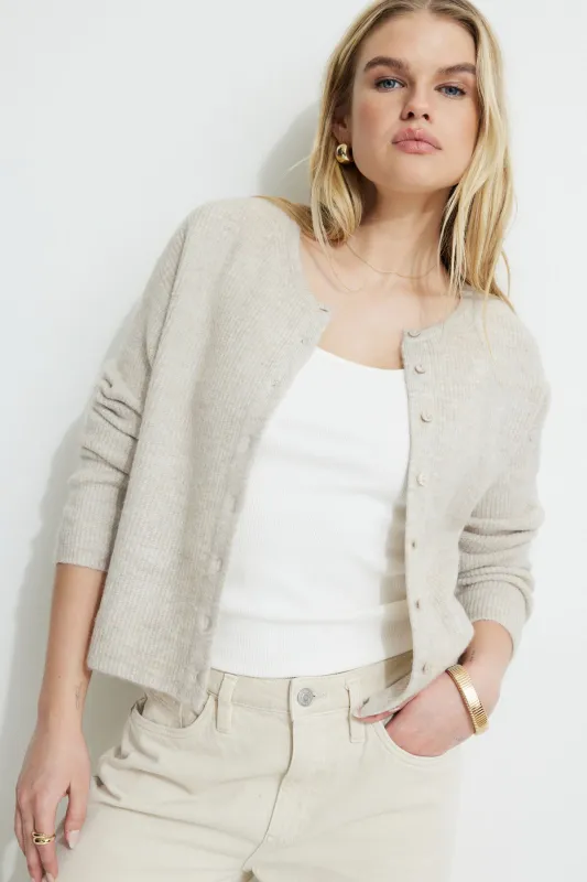 Light Boxy Cardigan sold by Dynamite
