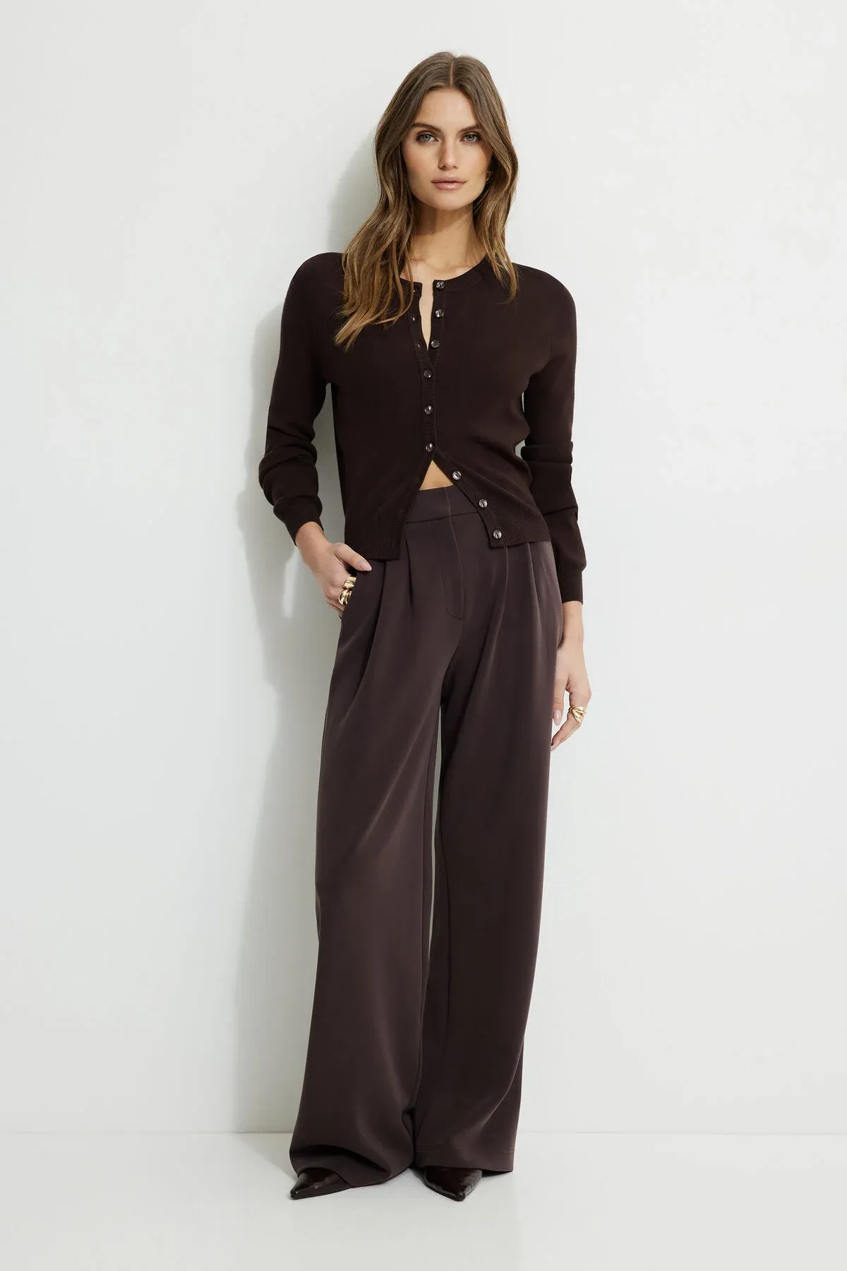 Washed Anywear Scuba Pants sold by Dynamite