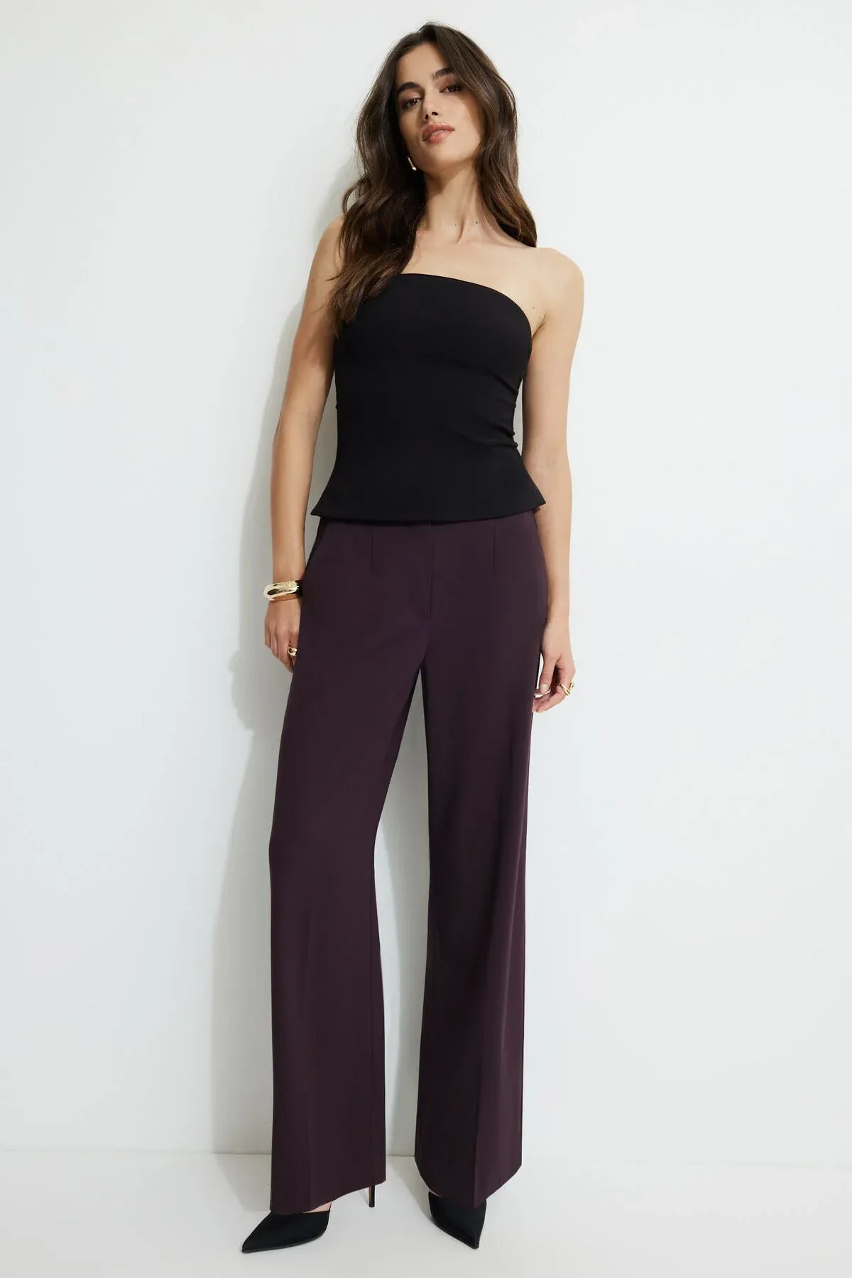 Yasmin Straight Leg Pants sold by Dynamite