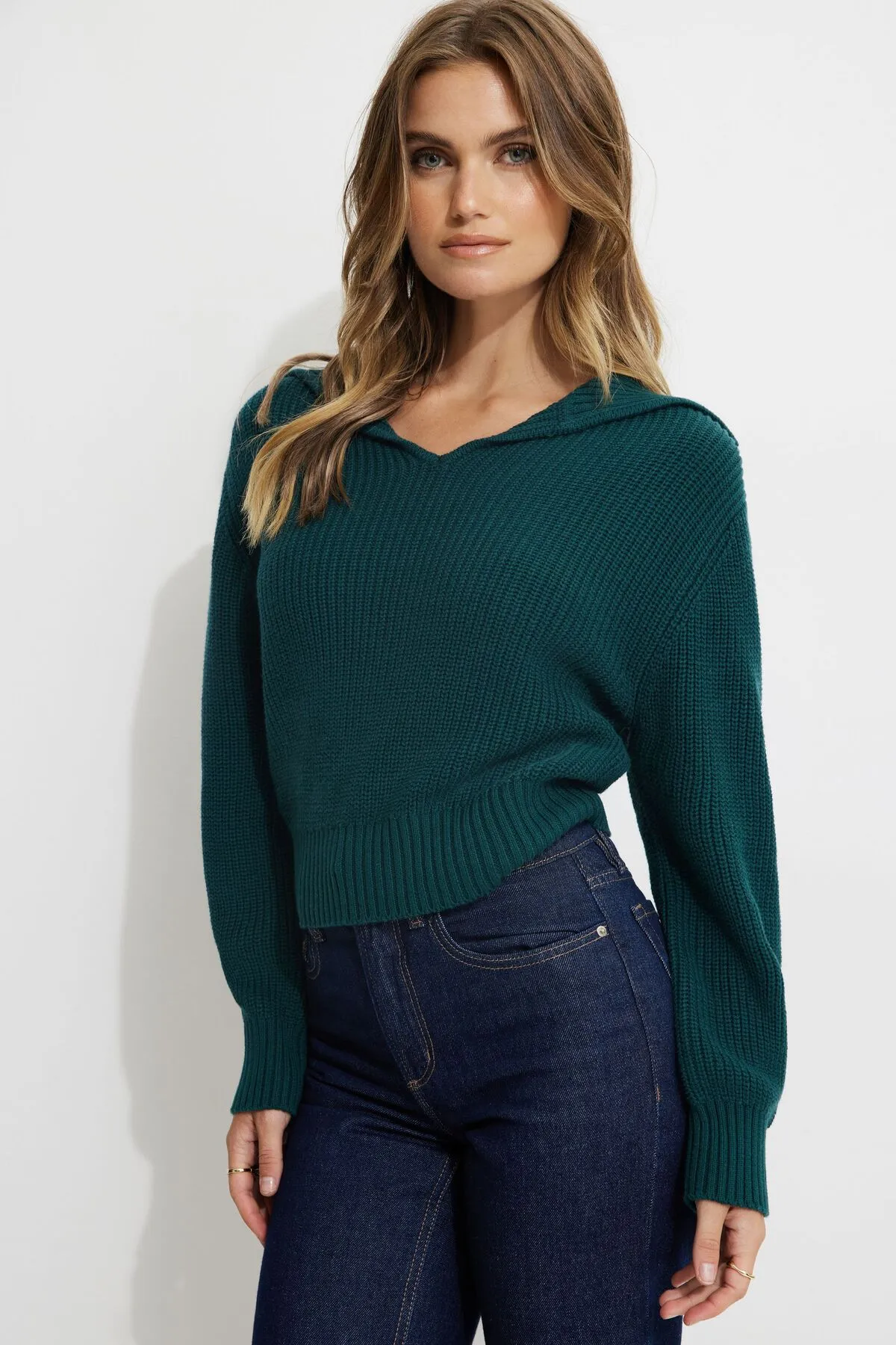 Sailor Collar Sweater sold by Dynamite