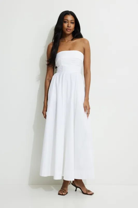 Pintuck Maxi Tube Dress sold by Dynamite