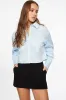 Dalia Cropped Shirt sold by Dynamite