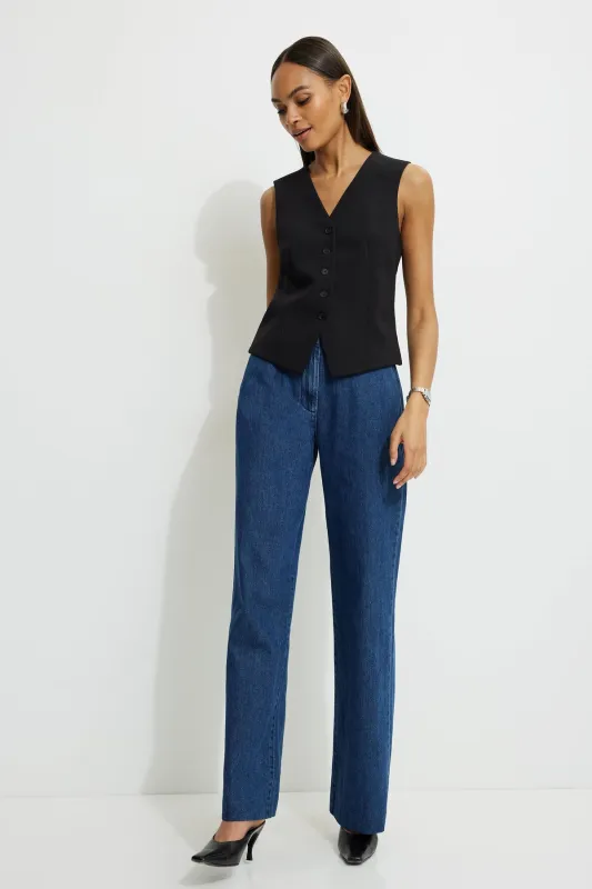 Wide Leg Trouser Jeans sold by Dynamite