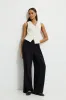 Wide Leg Pull On Pants sold by Dynamite