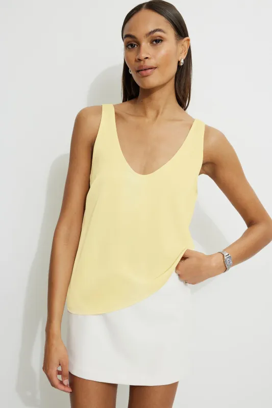 Wren Satin Tank Top sold by Dynamite