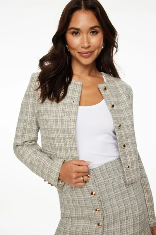 Margaux Tweed Blazer sold by Dynamite