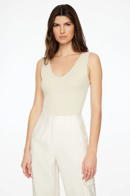 Seamless V-Neck Bodysuit sold by Dynamite