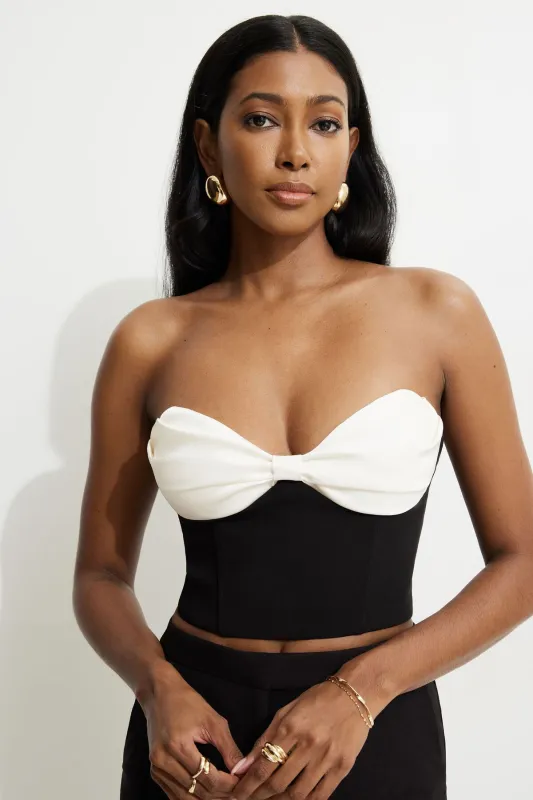 Bow Bustier Top sold by Dynamite