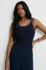 Ribbed Contrast Tank Top sold by Dynamite