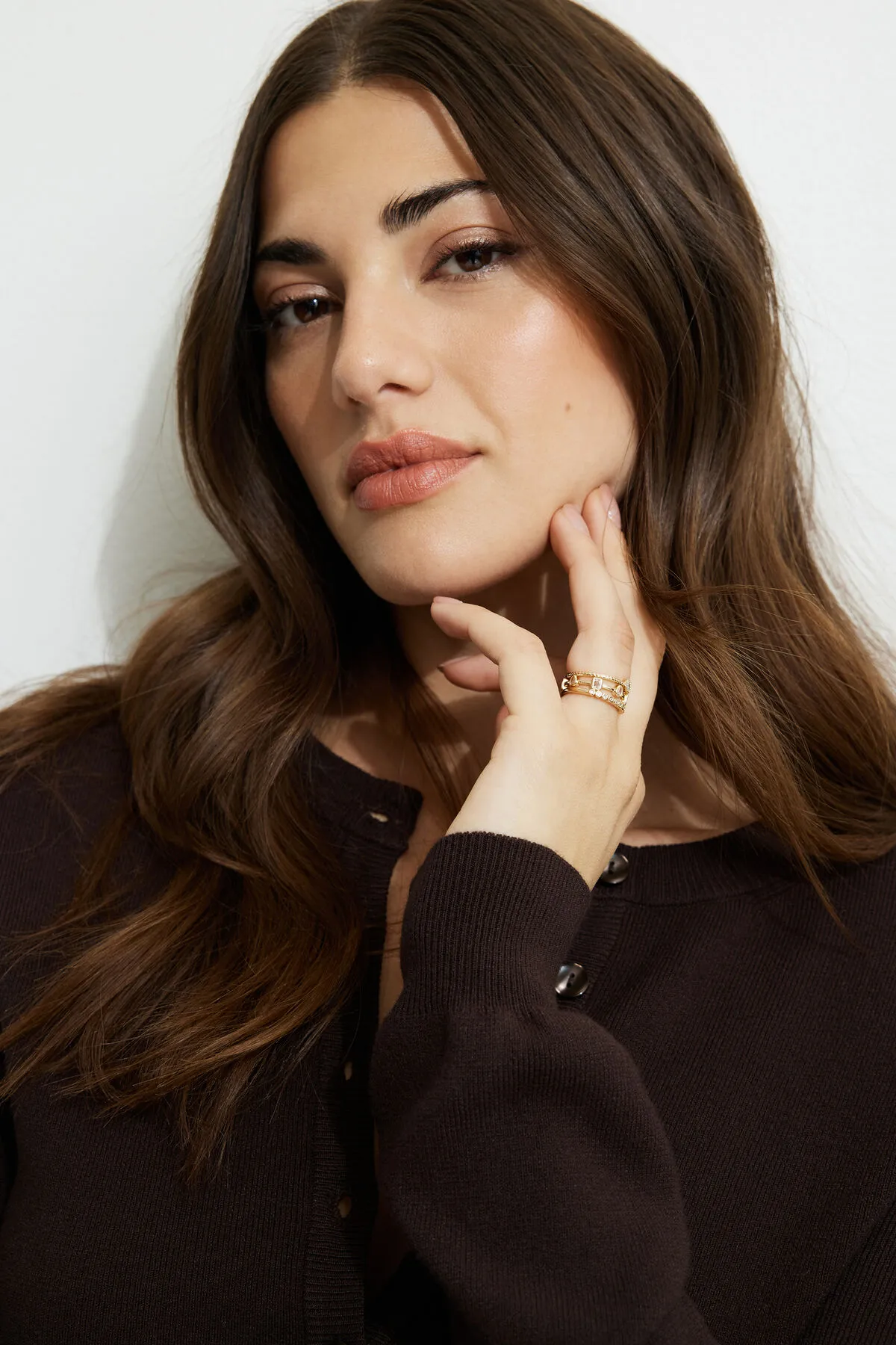 3-Pack Staggered Gem Rings sold by Dynamite