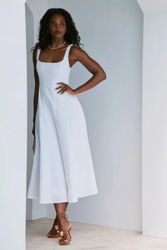 Capri Poplin Maxi Dress sold by Dynamite
