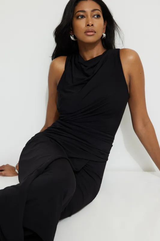 Draped Sculpt Maxi Dress sold by Dynamite