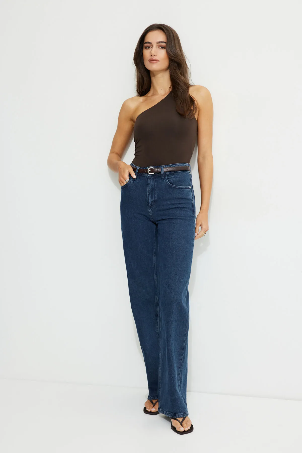 Heidi High Rise Wide Leg Jeans sold by Dynamite product image thumbnail 3