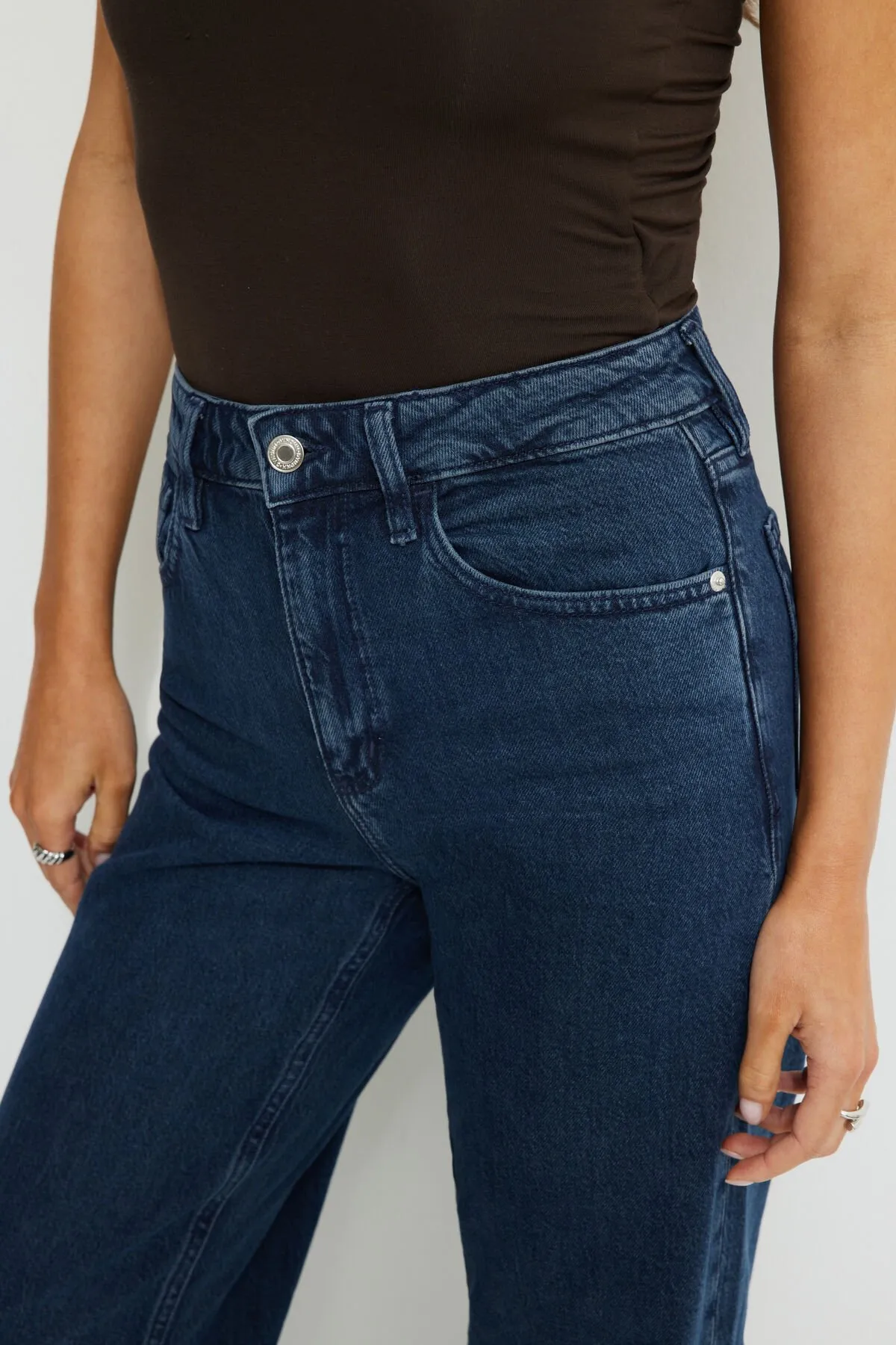 Heidi High Rise Wide Leg Jeans sold by Dynamite product image thumbnail 4