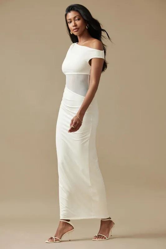 Sheer Sculpt Maxi Dress sold by Dynamite