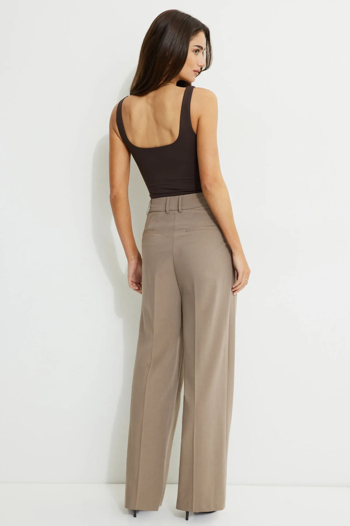 Sofia Pleated Straight Leg Pants sold by Dynamite product image thumbnail 5