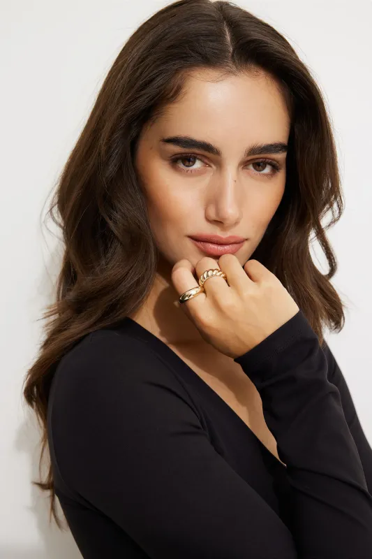 2-Pack Dome Rings sold by Dynamite