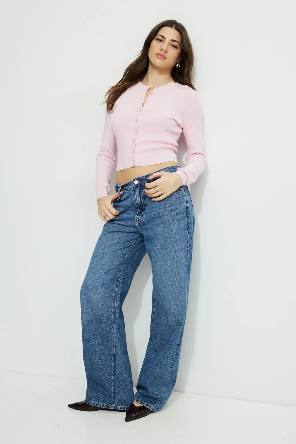 Rebecca Crewneck Cardigan sold by Dynamite product image thumbnail 2