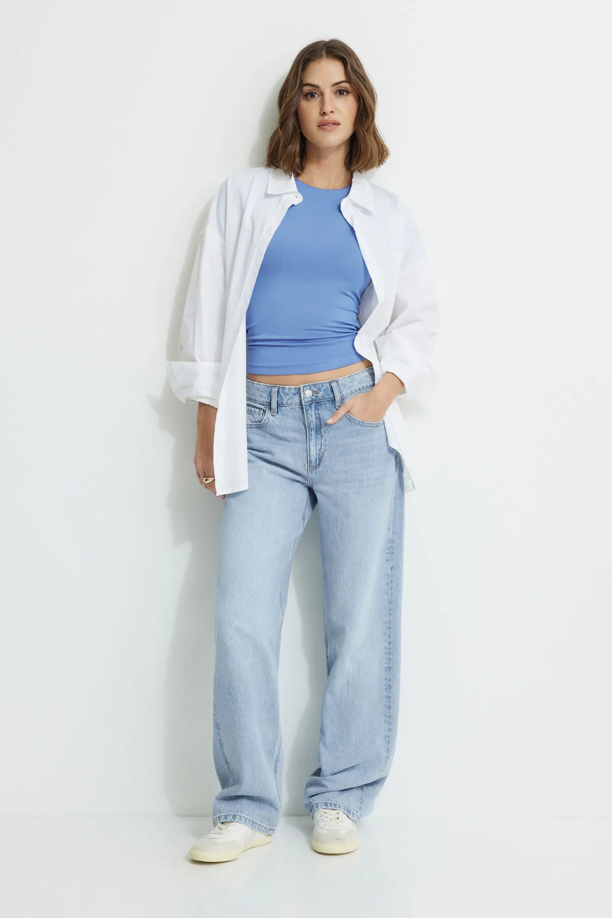 Drea Crewneck Jersey T Shirt sold by Dynamite product image thumbnail 2