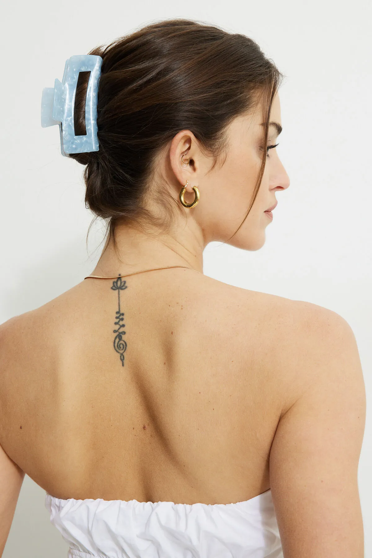 Cutout Acetate Claw Hair Clip sold by Dynamite product image thumbnail 2