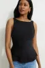 Low Back Peplum Top sold by Dynamite