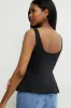 Low Back Peplum Top sold by Dynamite